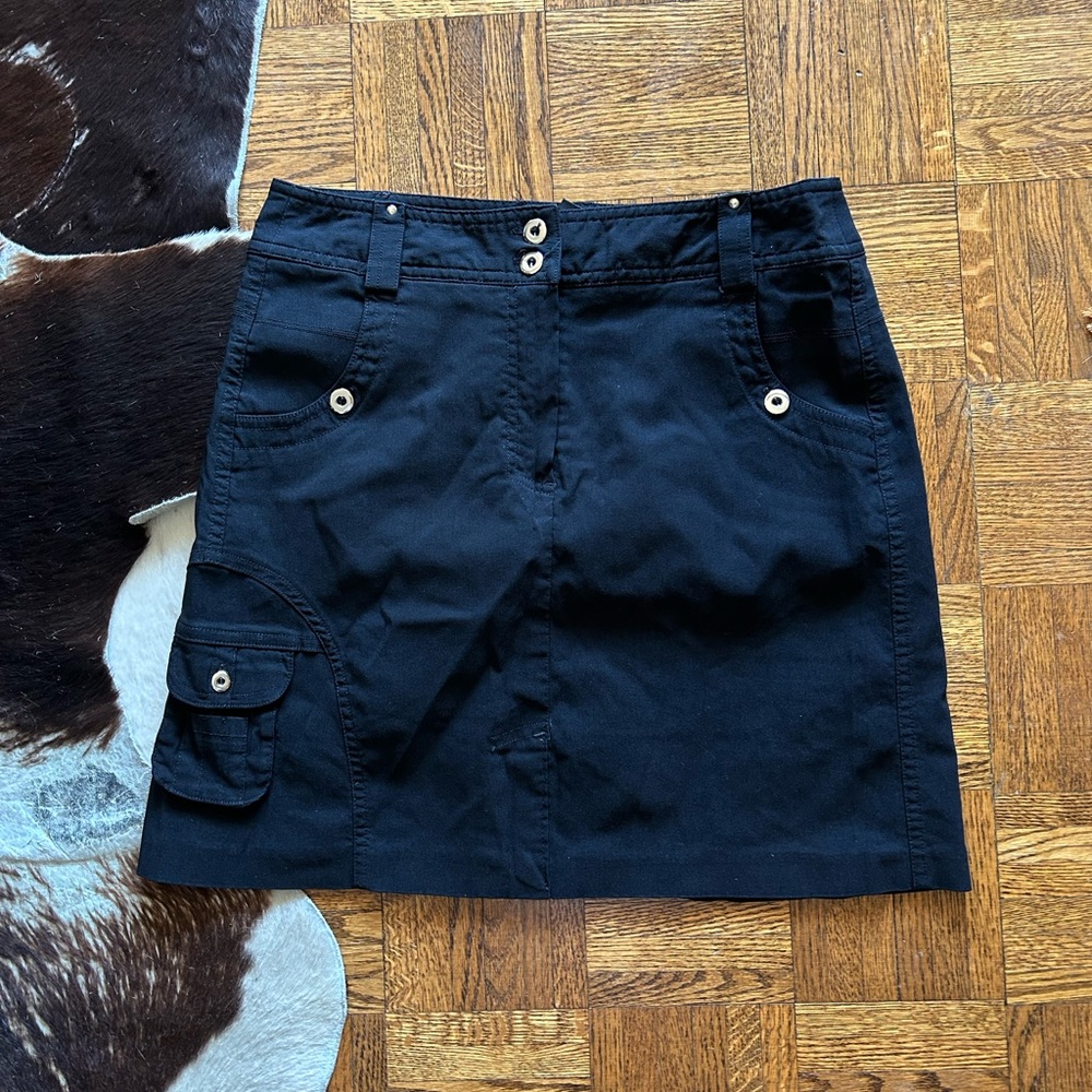 Vintage black sport skort